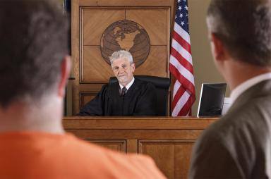 Judge at arraignment